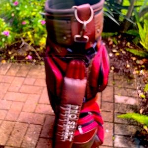 Woman’s golf cart bag with club dividers 
By pro select